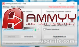 Удаленное управление компьютером программой Ammyy Admin