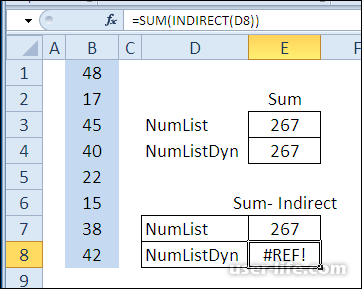 Функция ДВССЫЛ в Excel примеры (Эксель)