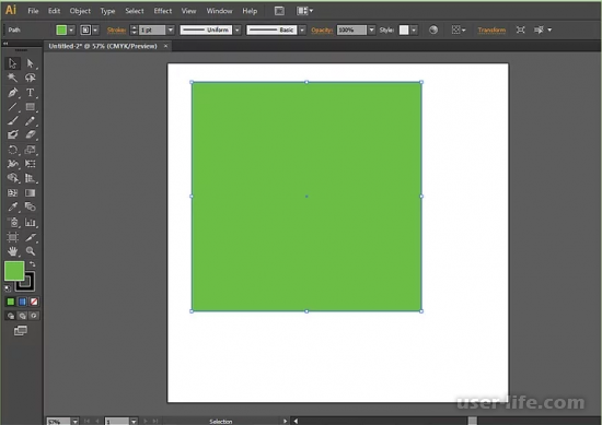 Как обрезать изображение в иллюстраторе (Adobe Illustrator)