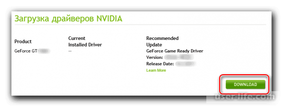 Видеокарта NVIDIA Geforce GTS 450 драйвер скачать