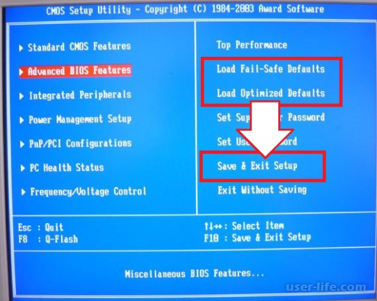 Bios setting wrong что делать