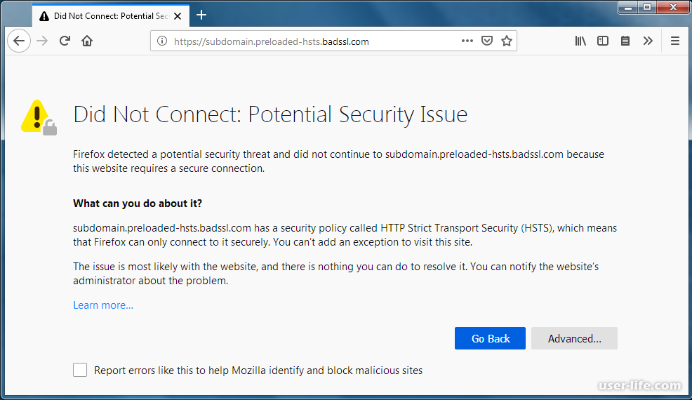 Защищенное соединение firefox. Ошибка Firefox. Уязвимость HSTS. Ошибка установки безопасного соединения Мозилла. Ошибка при установлении защищённого соединения.