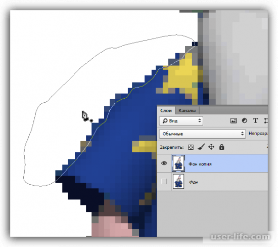 Как убрать пиксели в Фотошопе