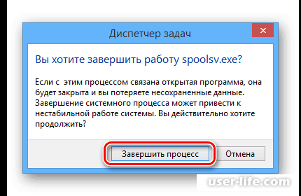 Spoolsv.exe что это ошибка приложение грузит процессор