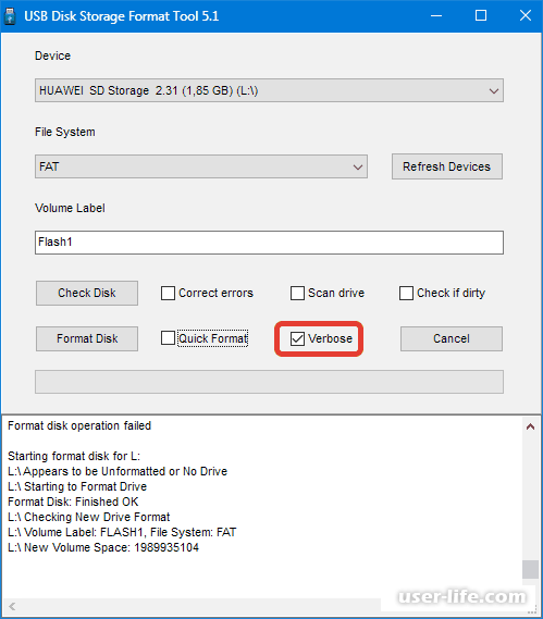 HP USB Disk Storage Format Tool 5.3 инструкция скачать программу
