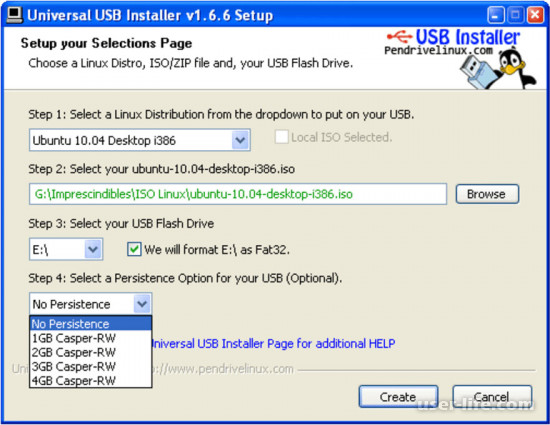 Universal USB Installer        