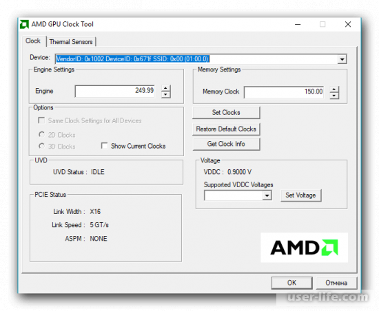 Программы для разгона видеокарт AMD