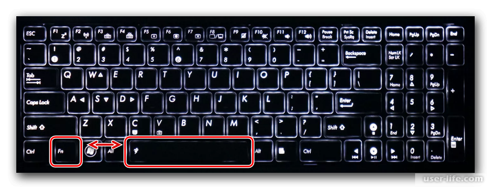 Как включить подсветку на клавиатуре рейзер