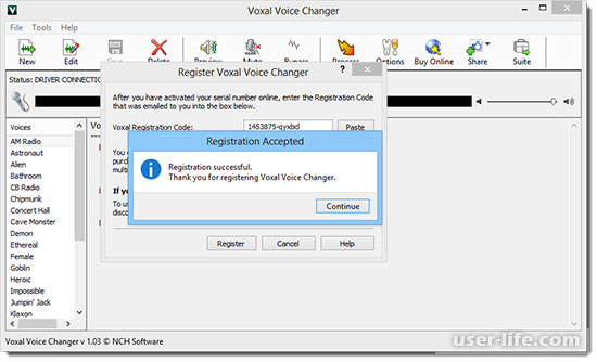 Настройка и использование Changer Voice Voxal