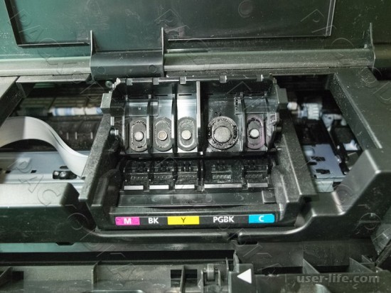 Очистка головки принтера HP