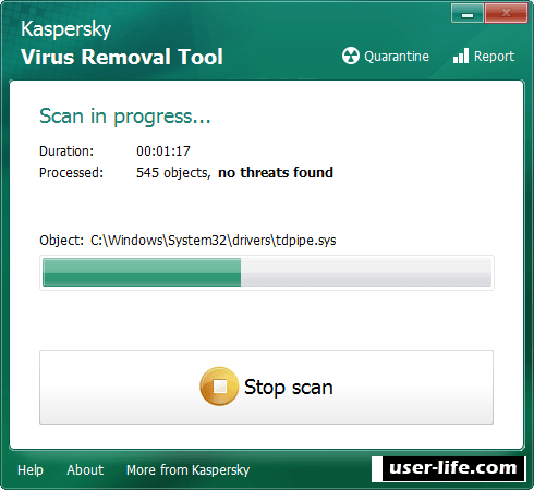 Скачать утилиту Касперского Kaspersky Virus Removal Tool